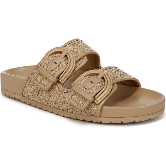 Vince | Shoes | Vince Griffith Tan Slide Sandals | Poshmark display picture 1
